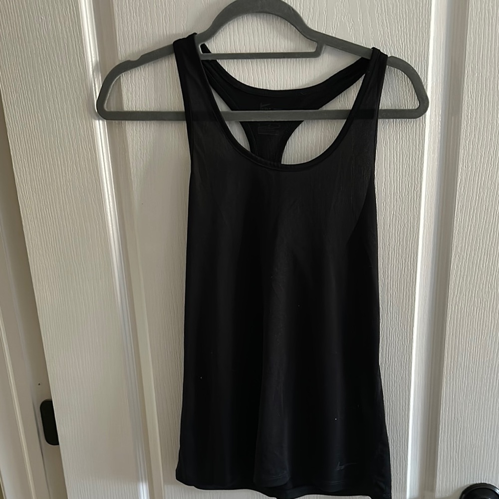 Nike black tank top